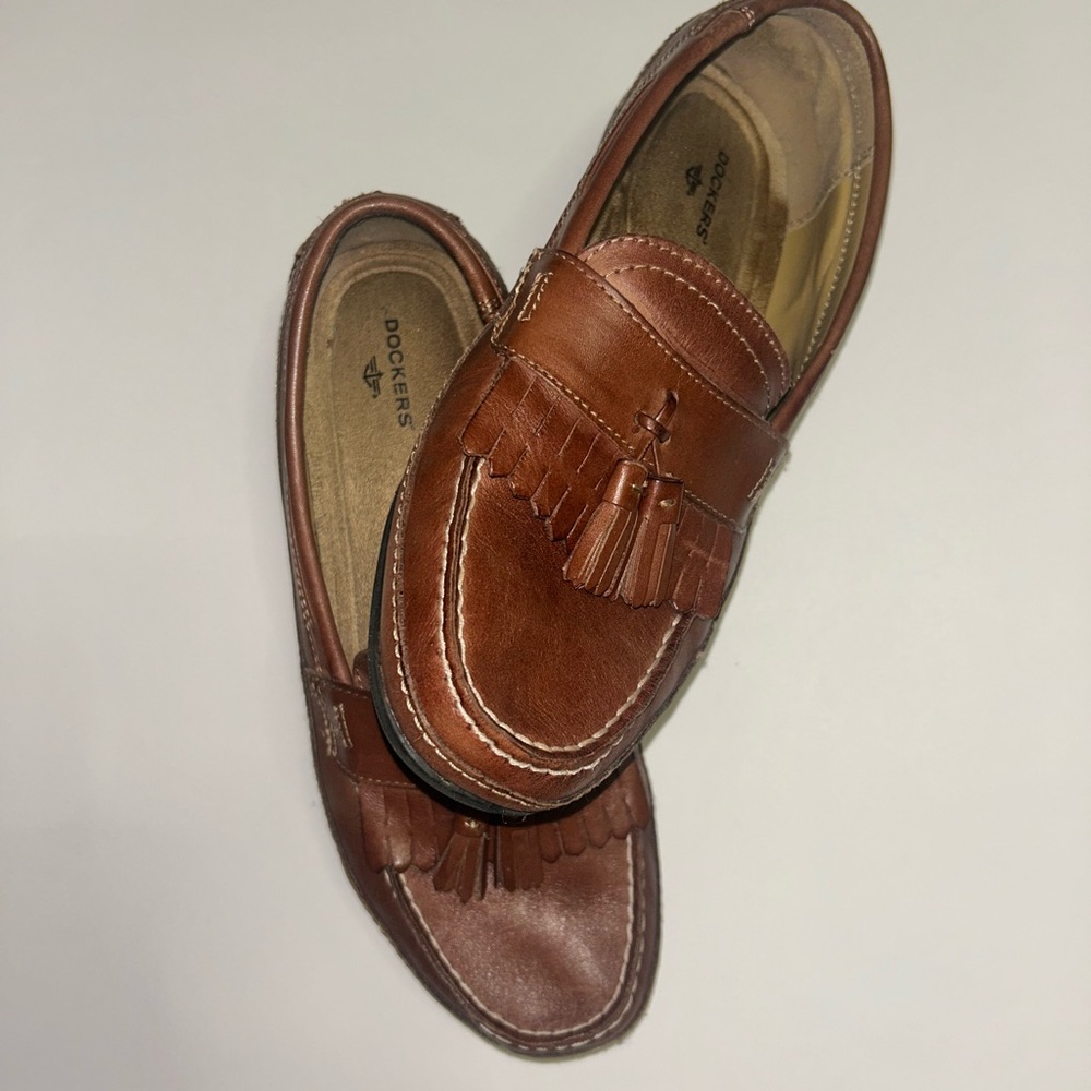 Dockers Men's Tan Tassel Loafers